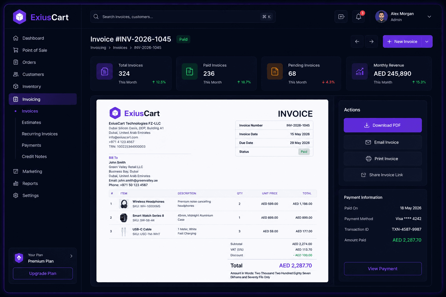 Invoicing